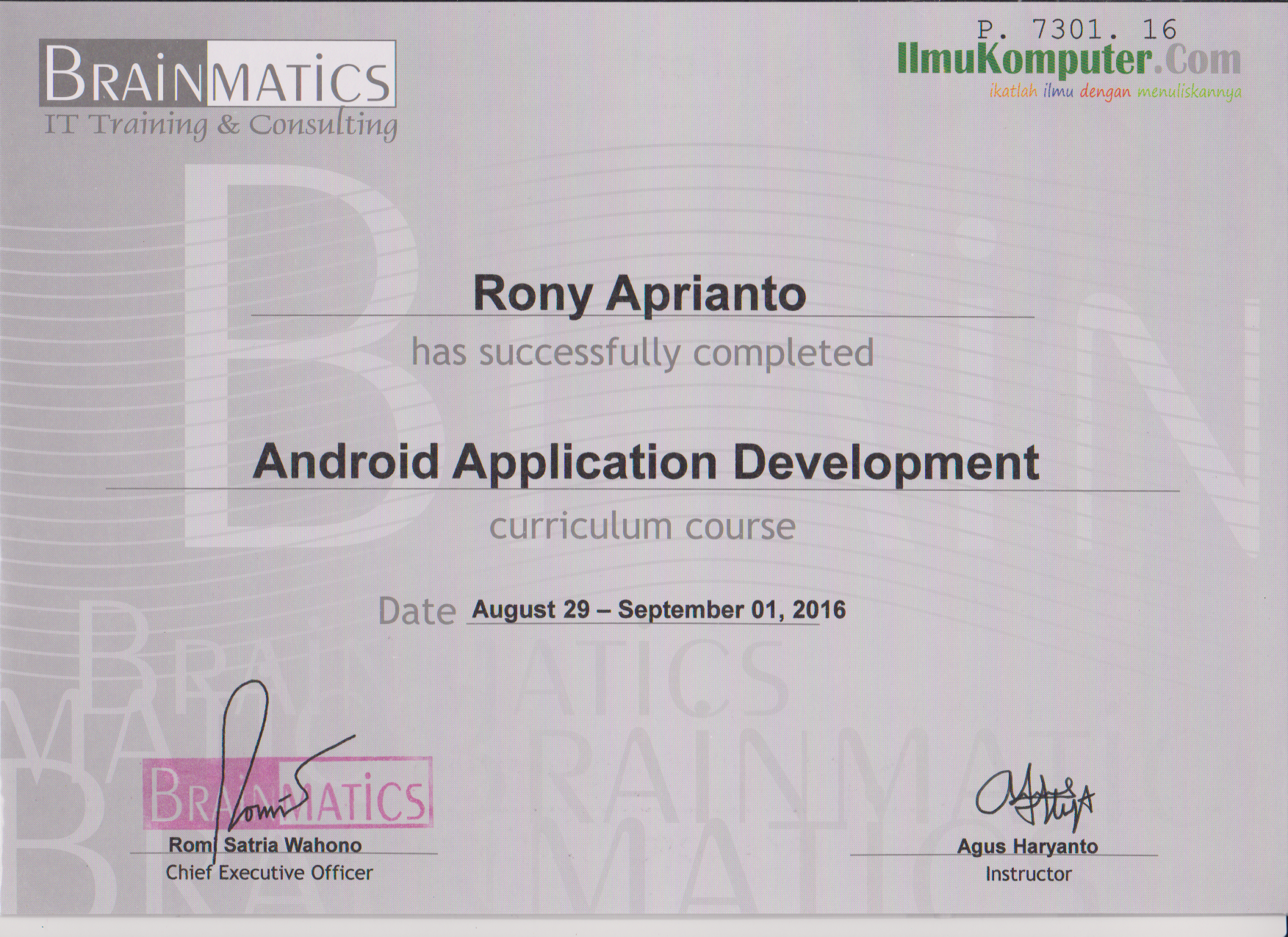 Android Application Development