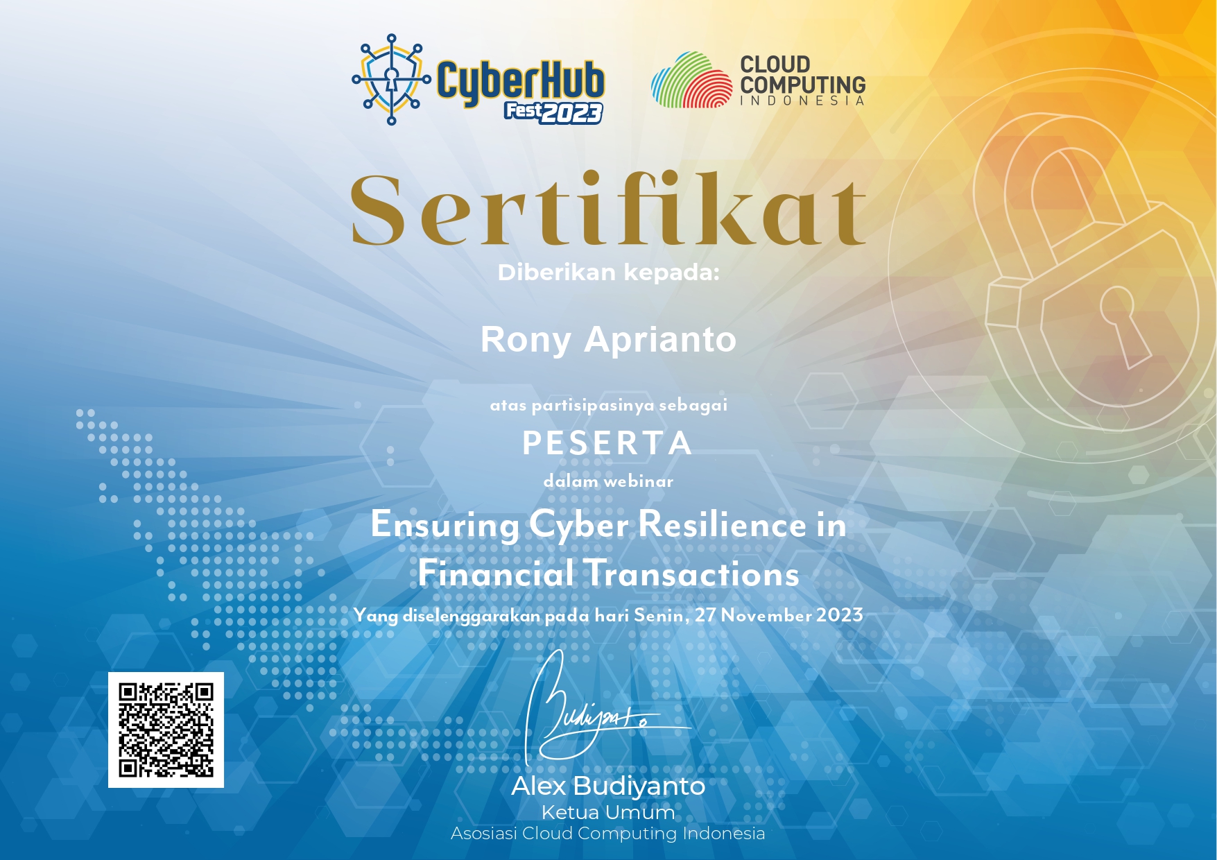 Ensuring Cyber Resilience in Financial Transactions