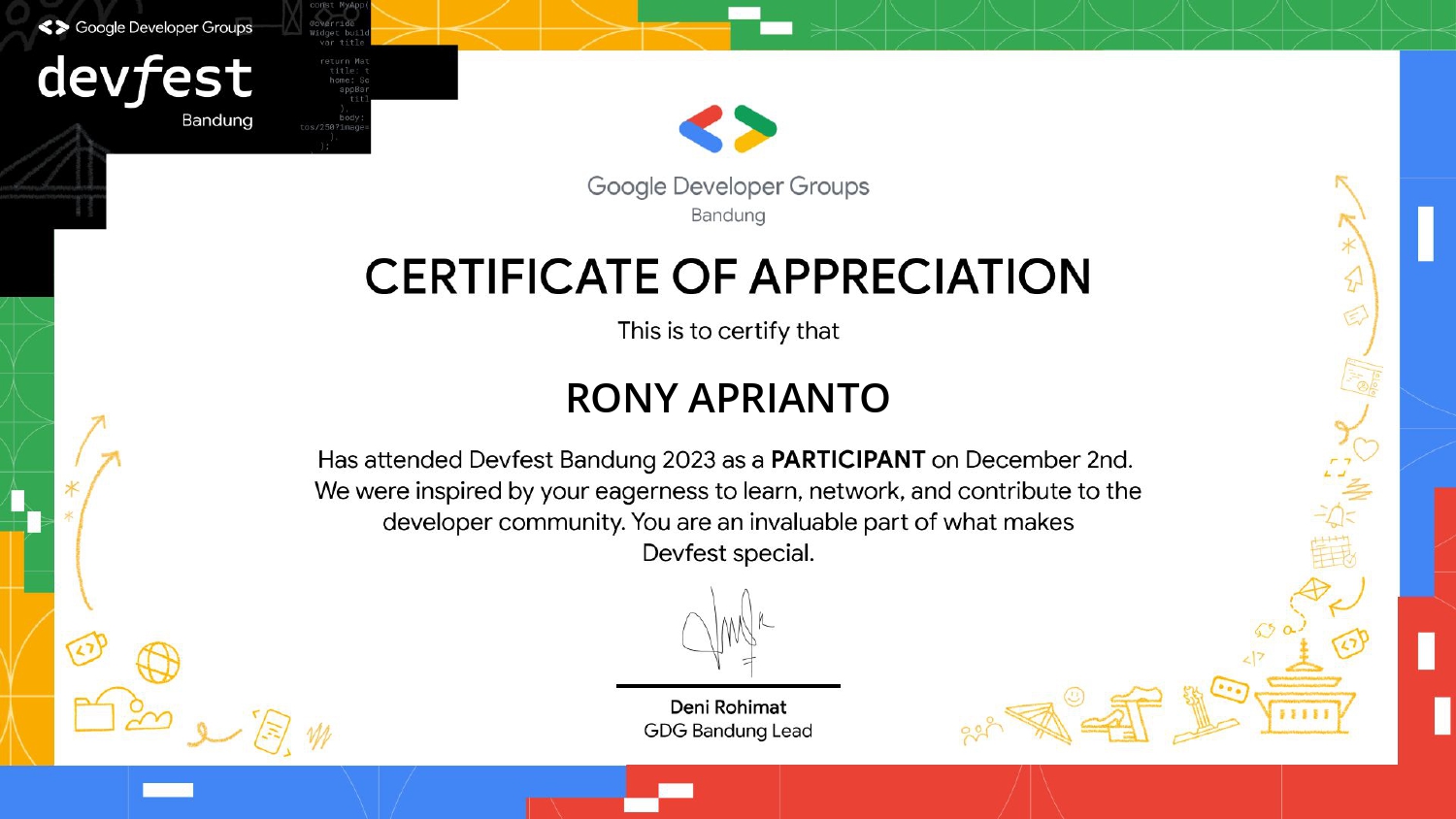 Devfest Bandung 2023