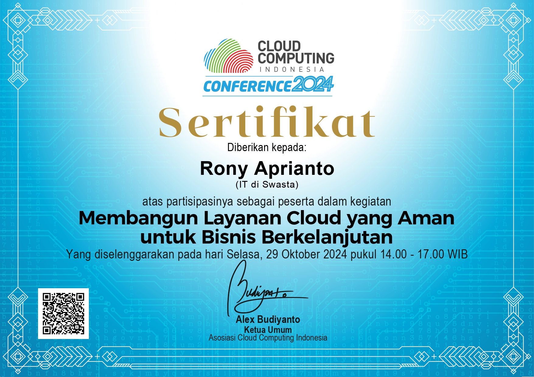 Membangun Layanan Cloud yang Aman Untuk Bisnis Berkelanjutan